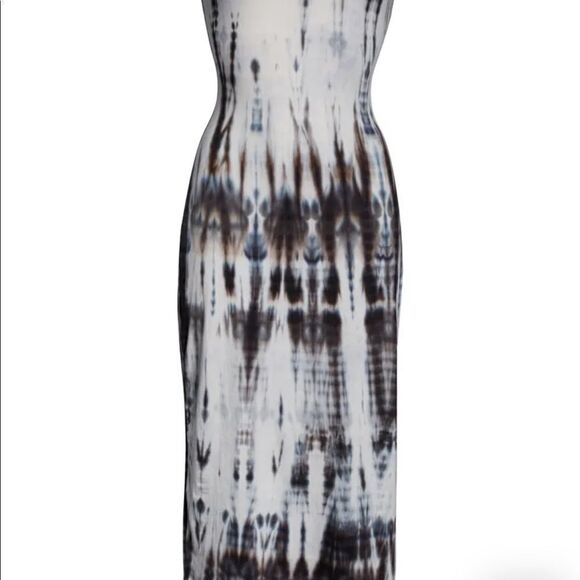 Fraiche by J Jersey Sleeveless Tie Dye Midi Dress size S - Picture 3 of 7